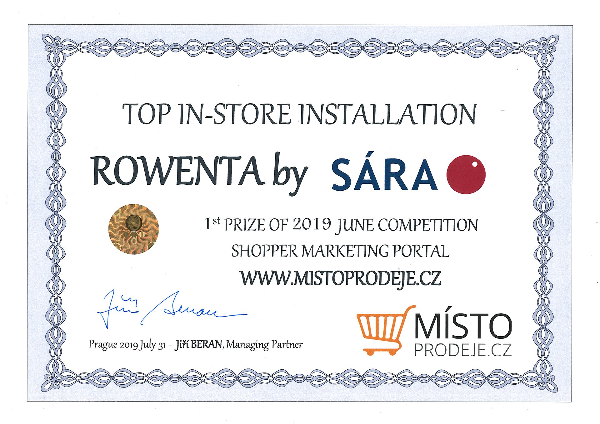 SARA-Groupe-seb-top-in-store-instalace-Rowenta